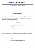 8. Lwfans Cynghorwyr – Tynnu allan